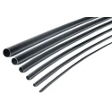 HellermannTyton Halogen Free Heat Shrink Tubing Black 75 mm Sleeve Diameter 1.2 m Length 3:1 Shrink Ratio TA37