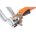 RS PRO 250 mm x 120 mm Lever Clamp, Chrome Finish, Steel, 800 mm Length 829-6167