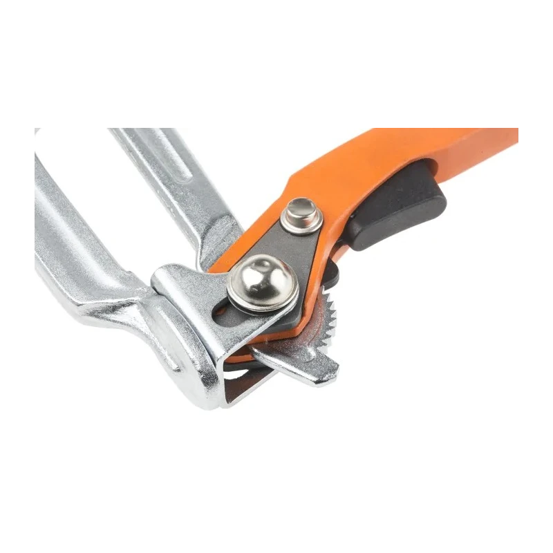 RS PRO 250 mm x 120 mm Lever Clamp, Chrome Finish, Steel, 800 mm Length 829-6167
