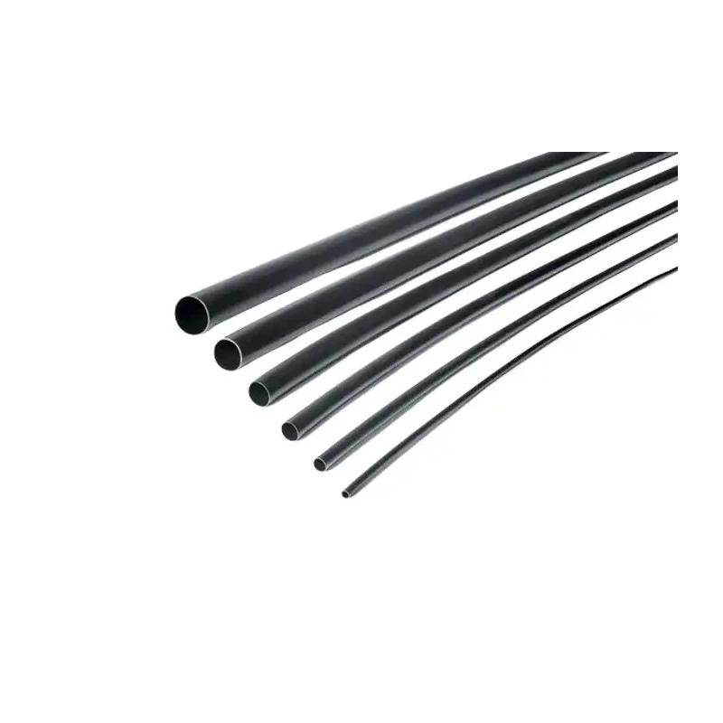 RS PRO Halogen Free Heat Shrink Tubing Black 40mm Sleeve Diameter x 1.2m Length 3:1 Ratio TA37 315-13007 TA37 40-13-PO-X-BK