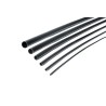 RS PRO Halogen Free Heat Shrink Tubing Black 40mm Sleeve Diameter x 1.2m Length 3:1 Ratio TA37 315-13007 TA37 40-13-PO-X-BK