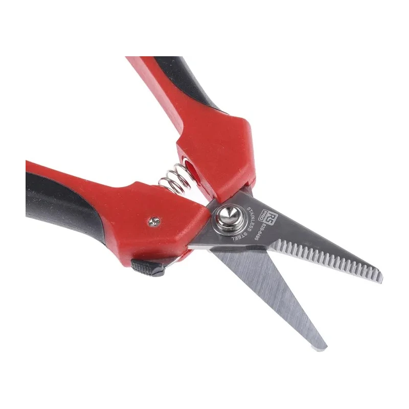RS PRO 145mm Multi-Purpose Tin Snip for Cardboard, Cord, Dowel Rod, Wire, Rope, Wood Sticks 829-6495