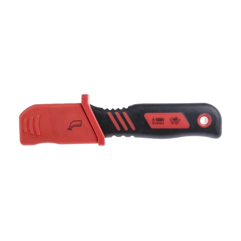 RS PRO Insulated Cable Knife VDE 1000V Approved 220mm Overall Length 44mm Stainless Steel Blade 829-6518