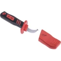 RS PRO Insulated Cable Knife VDE 1000V Approved 220mm Overall Length 44mm Stainless Steel Blade 829-6518