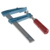 RS PRO Chrome Finish 150 mm Jaw Opening 80 mm Jaw Depth Steel F Clamp RS-829-6189