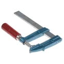RS PRO Chrome Finish 150 mm Jaw Opening 80 mm Jaw Depth Steel F Clamp RS-829-6189