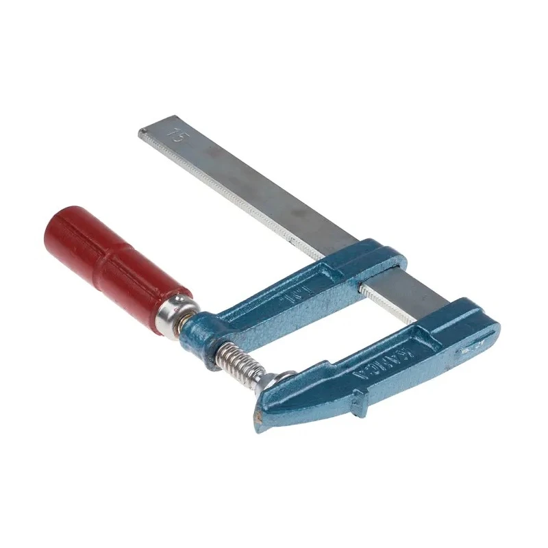 RS PRO Chrome Finish 150 mm Jaw Opening 80 mm Jaw Depth Steel F Clamp RS-829-6189