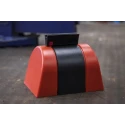 RS PRO Black, Red Safety Barrier Retractable Plastic Polyester Tape 4.6m 48mm Wide 829-9071