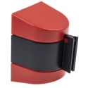RS PRO Black, Red Safety Barrier Retractable Plastic Polyester Tape 4.6m 48mm Wide 829-9071