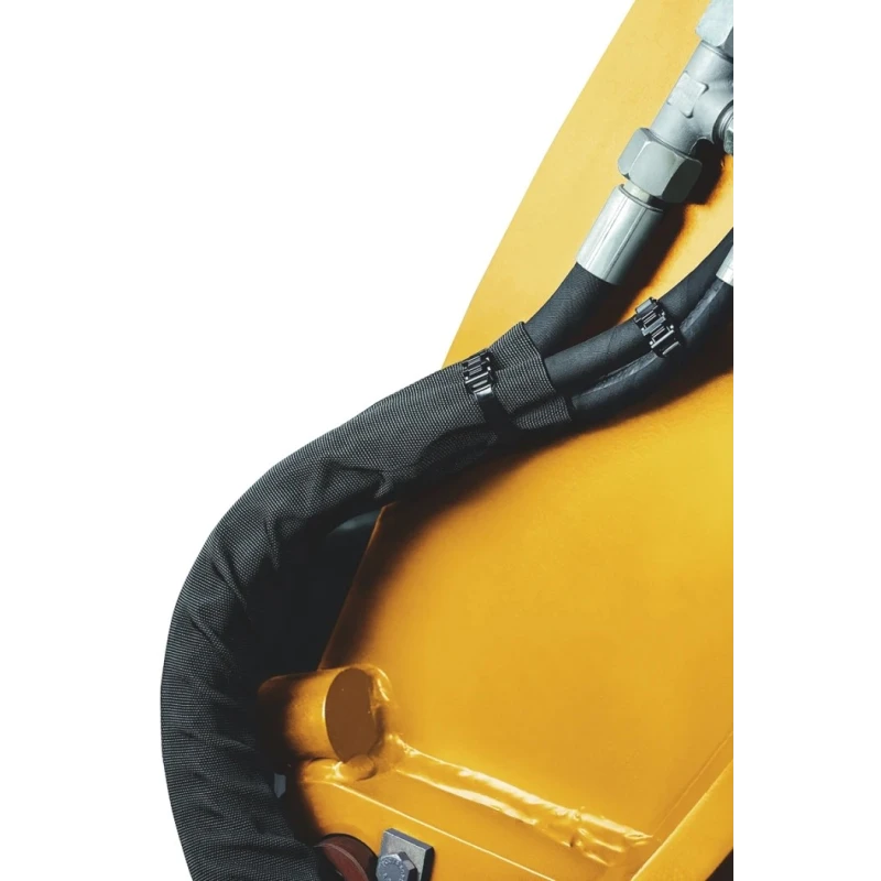 HellermannTyton Braided Polyamide Black Cable Sleeve 50m Length 38mm Diameter Helagaine 170-01307 HEGWS60-PA6-BK