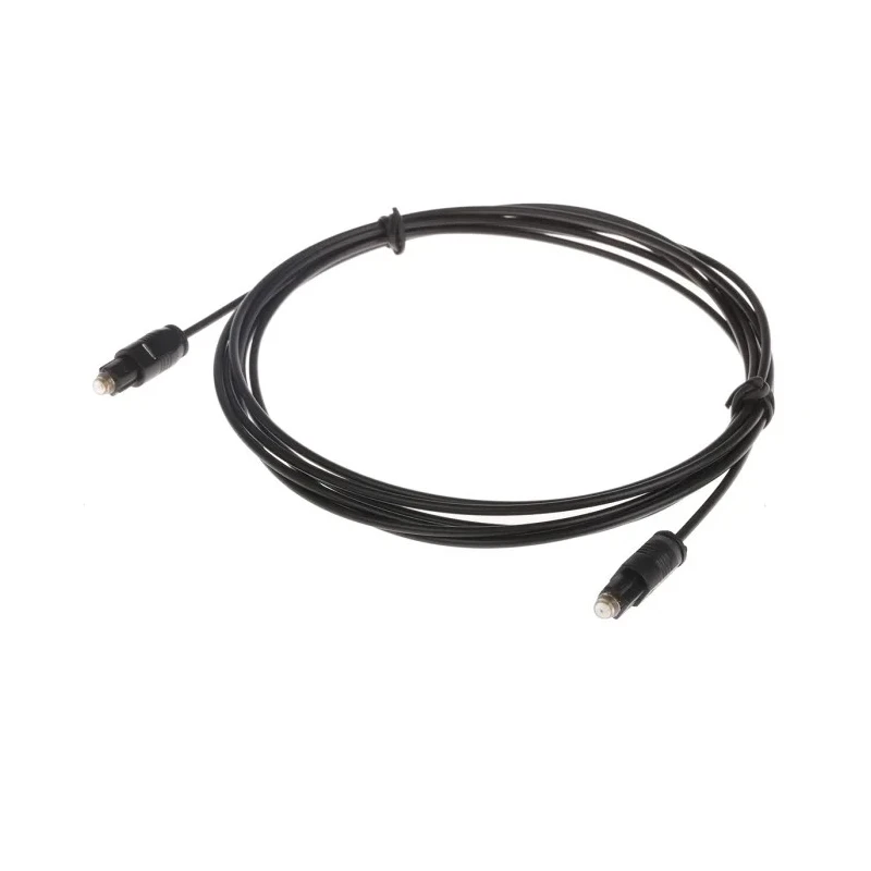 RS PRO Optical Audio Cable with Toslink Connector, 2.5 m Length, Polyethylene Jacket, RoHS Compliant 830-0086