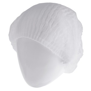 RS PRO White Disposable Hair Net Mob Cap for Door, Entrance, Food and Industrial Applications 829-5354