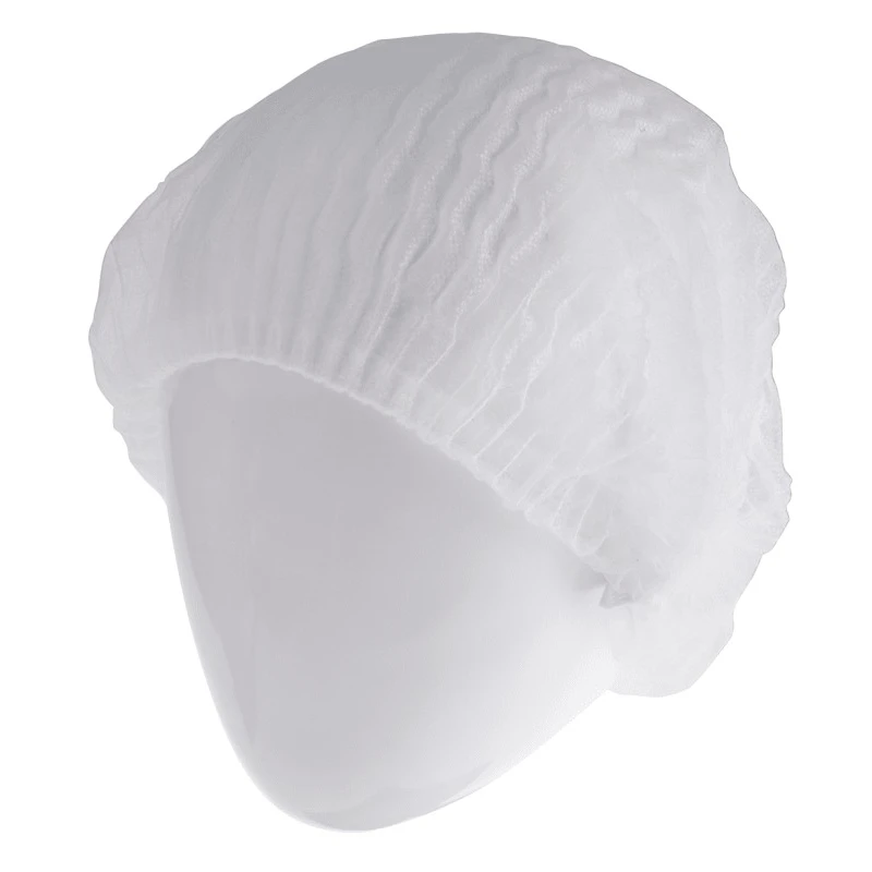 RS PRO White Disposable Hair Net Mob Cap for Door, Entrance, Food and Industrial Applications 829-5354