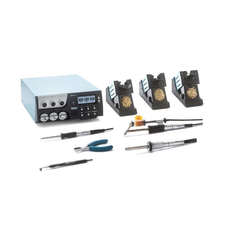 Weller Rework Station 420 W, 420V, 3 Outputs Model WXR 3031 T0053502699N