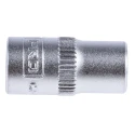 RS PRO 1/4 in Drive 7 mm 6 Point Square Socket 830-4000