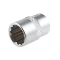 RS PRO 3/8 in Drive 14 mm 12 Point Square Socket 830-4057