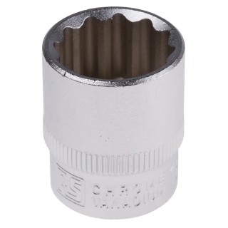RS PRO 3/8 in Drive 18 mm 12 Point Square Socket 830-4066