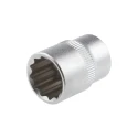 RS PRO 3/8 in Drive 15 mm 12 Point Square Socket 830-4050