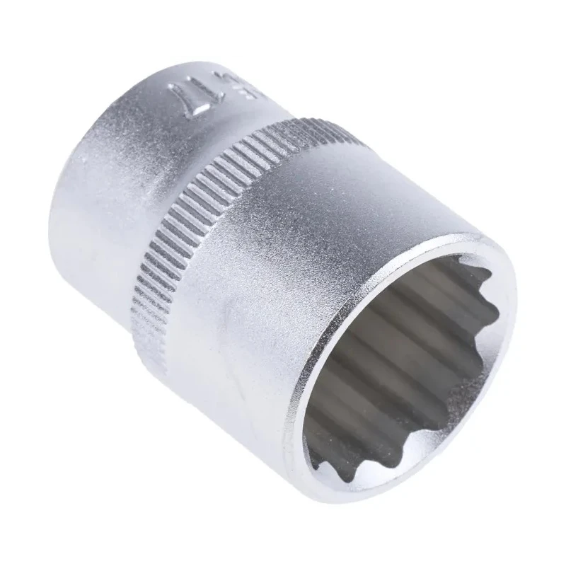 RS PRO 3/8 in Drive 17 mm 12 Point Square Socket 830-4063