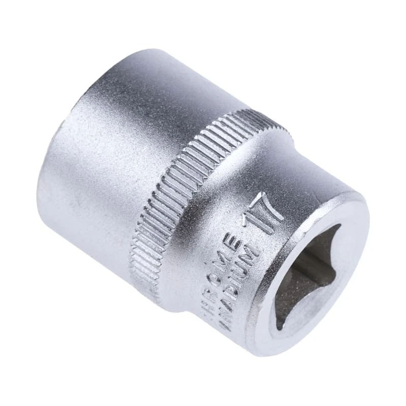 RS PRO 3/8 in Drive 17 mm 12 Point Square Socket 830-4063