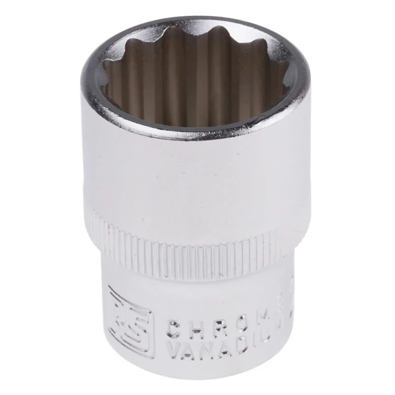 RS PRO 1/2 in Drive 20 mm 12 Point Square Socket 830-4127