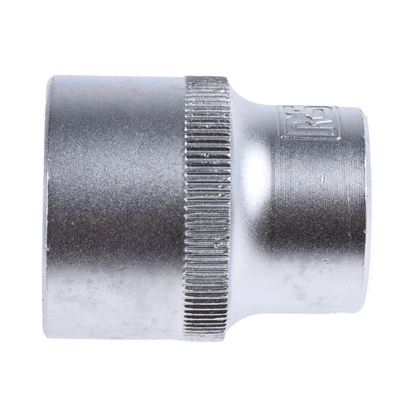 RS PRO 1/2 in Drive 23 mm 12 Point Square Chrome Vanadium Steel Socket 830-4133