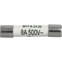 Schurter 1.6A T Ceramic Cartridge Fuse 6.3 x 32 mm 500V AC Time Delay 8020.5013.G