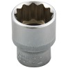 RS PRO 1/2 in Drive 22 mm 12 Point Square Chrome Vanadium Steel Socket 830-4139