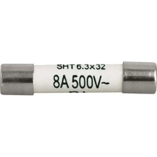 Schurter 5A T Ceramic Cartridge Fuse 6.3 x 32 mm 500V AC Time Delay 8020.5018.G