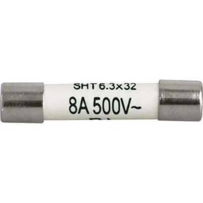 Schurter 5A T Ceramic Cartridge Fuse 6.3 x 32 mm 500V AC Time Delay 8020.5018.G