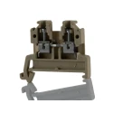 Weidmüller Feed Through Terminal Block Beige 2.5mm² 1-Level Screw Terminals 500V 24A 0268860000
