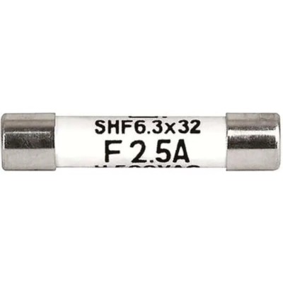 Schurter 6.3A Fast Acting Ceramic Cartridge Fuse 6.3 x 32 mm 500V AC 8020.5076.G