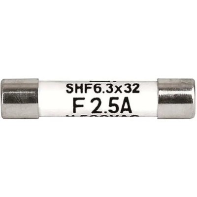 Schurter 2A F Ceramic Cartridge Fuse 6.3 x 32 mm 500V AC Fast Acting SHF 6.3x32 8020.5071.G