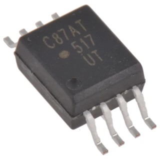 Broadcom Isolation Amplifier, 8-Pin SOIC Package, 3V–5.5V Supply, Precision Optically Isolated Voltage Sensor ACPL-C87AT-000E