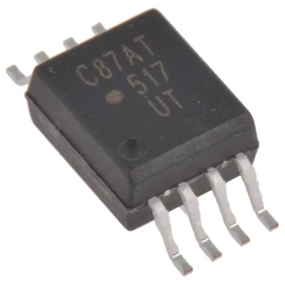 Broadcom Isolation Amplifier, 8-Pin SOIC Package, 3V–5.5V Supply, Precision Optically Isolated Voltage Sensor ACPL-C87AT-000E