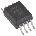Broadcom Precision Optically Isolated Voltage Sensor Isolation Amplifier 8-Pin SOIC 3-5.5V ACPL-C87AT-000E