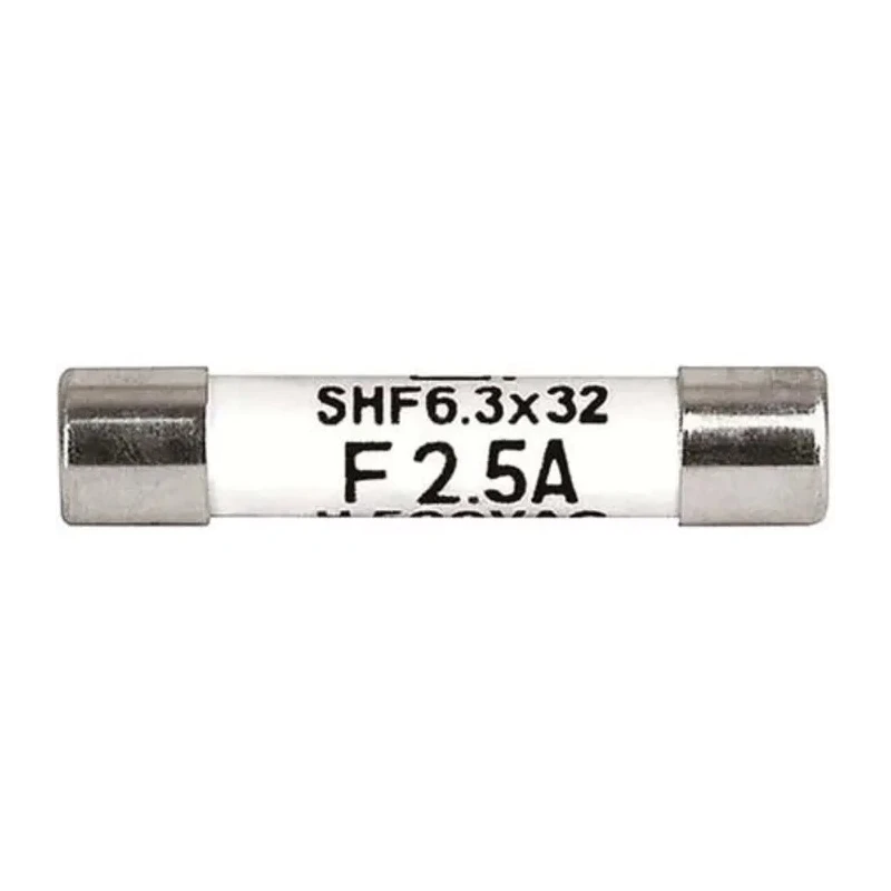 Schurter Ceramic Cartridge Fuse 6.3A Fast Acting 6.3 x 32 mm 500V AC SHF 6.3x32 8020.5076.G