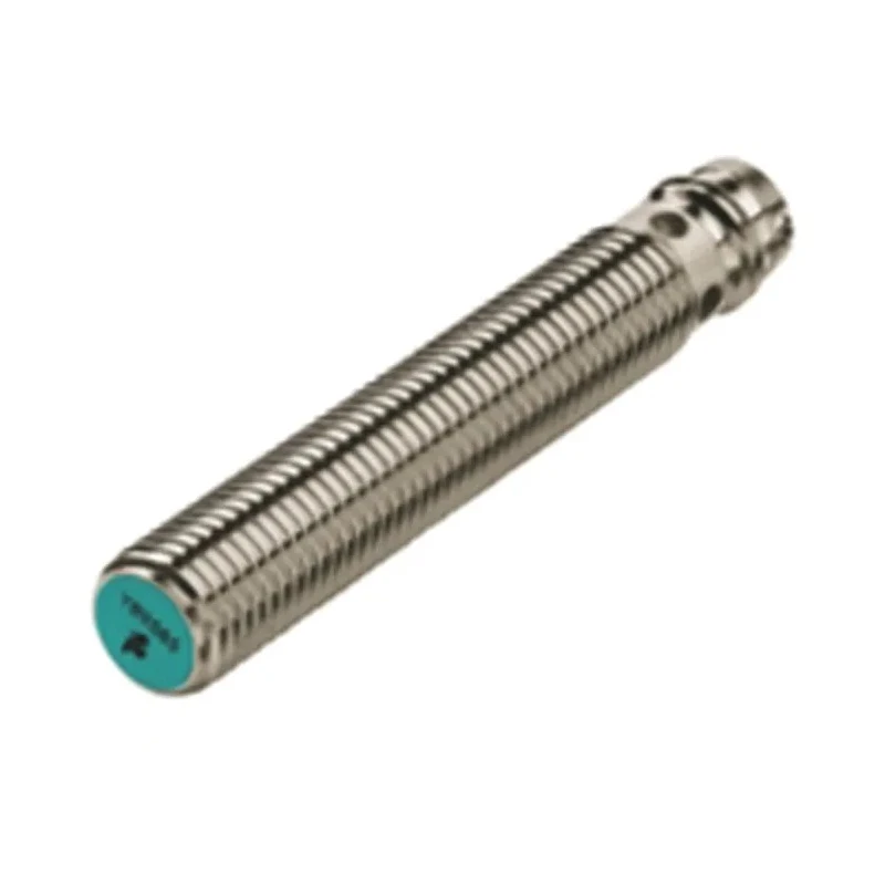 Pepperl + Fuchs Threaded Barrel Inductive Proximity Sensor M5 PNP 3V 0.8 mm 30 V dc 100mA NBB0.8-5GM25-E2-V3