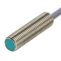 Pepperl + Fuchs Threaded Barrel Inductive Proximity Sensor M8 x 1 PNP 3V 2 mm Range 30 V dc 100mA NBB2-8GM30-E2-0.2M-V3