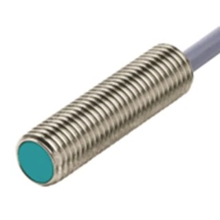 Pepperl + Fuchs Threaded Barrel Inductive Proximity Sensor M8 x 1 PNP 3V 2 mm Range 30 V dc 100mA NBB2-8GM30-E2-0.2M-V3