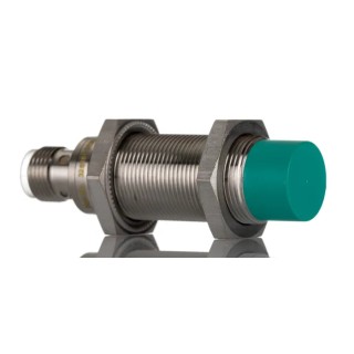 Pepperl + Fuchs Threaded Barrel Inductive Proximity Sensor M18 PNP 36V 200mA 8mm Detection NBN8-18GM50-E2-V1