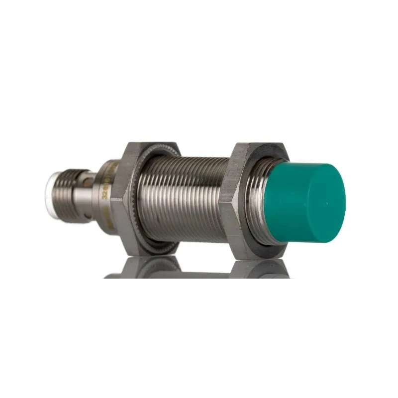 Pepperl + Fuchs Threaded Barrel Inductive Proximity Sensor M18 PNP 36V 200mA 8mm Detection NBN8-18GM50-E2-V1