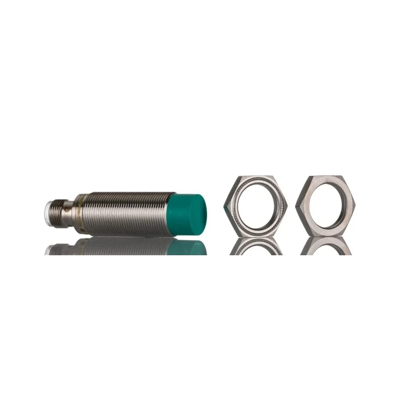Pepperl + Fuchs Threaded Barrel Inductive Proximity Sensor M18 PNP 36V 200mA 8mm Detection NBN8-18GM50-E2-V1