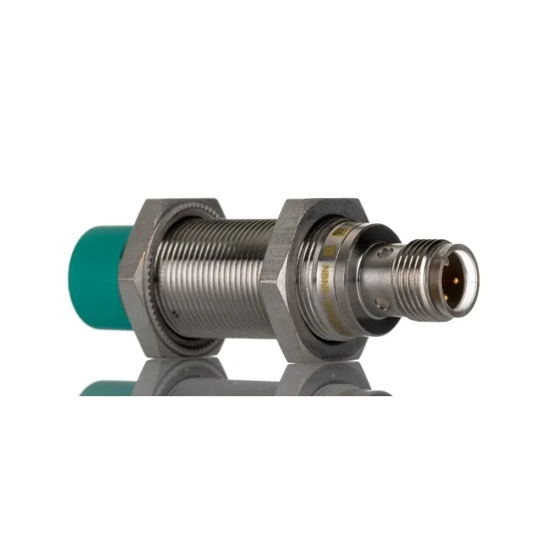 Pepperl + Fuchs Threaded Barrel Inductive Proximity Sensor M18 PNP 36V 200mA 8mm Detection NBN8-18GM50-E2-V1