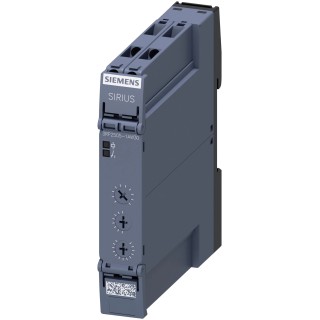 Siemens 3RP25 Series DIN Rail Timer Relay, 1-Contact, 250 V dc 12V ac, 240 V ac, 1 s to 100 h 3RP2505-1AW30