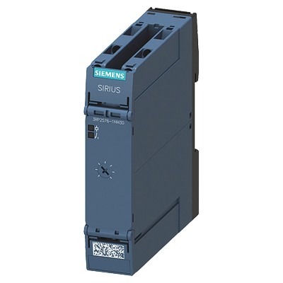 Siemens 3RP25 Series DIN Rail Timer Relay 2-Contact DPST 250 V dc, 12 V ac, 240 V ac 3 to 60 s 1-Function 3RP2576-1NW30