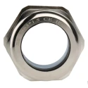 RS Pro Metallic Nickel Plated Brass Cable Gland M63 Thread Size, 37 mm Min. Cable Diameter, 44 mm Max. Cable 831-9043