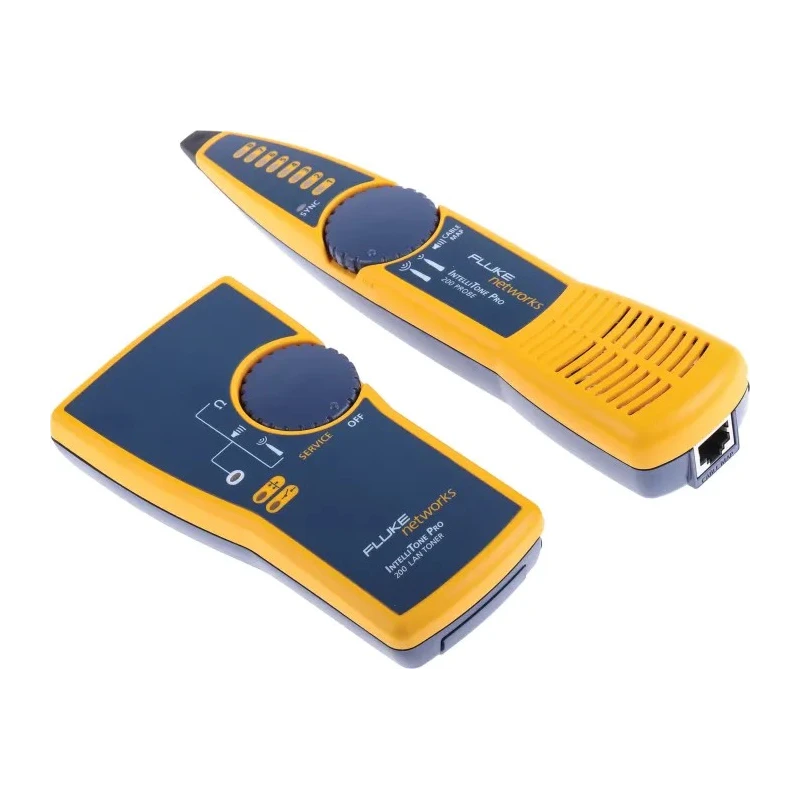 Fluke Networks IntelliTone Pro 200 Network Cable Tester LED Display Battery Powered MT-8200-60-KIT