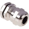 SIB RS PRO Metallic Nickel Plated Brass Cable Gland M12 Thread 3 mm Min. 6.5 mm Max. IP68 831-9012