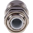 SIB RS PRO Metallic Nickel Plated Brass Cable Gland M12 Thread 3 mm Min. 6.5 mm Max. IP68 831-9012